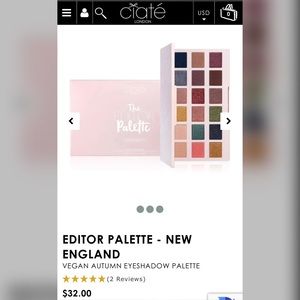 Ciaté London The Editor Palette New England